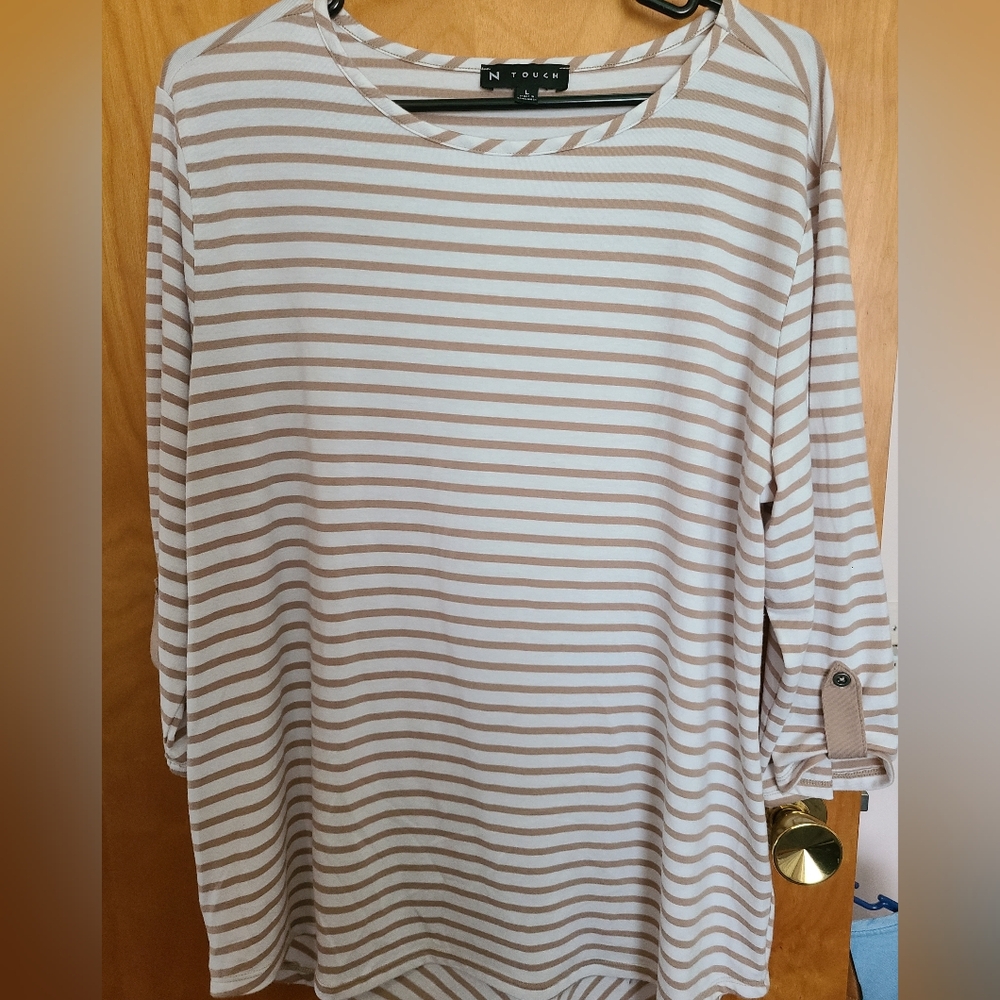 Women's N Touch Striped Top